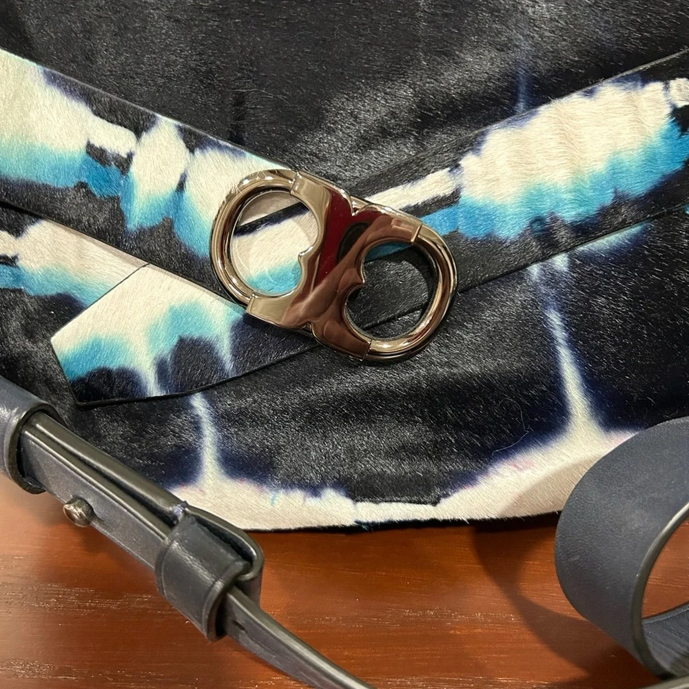 TORY BURCH GEMINI LINK TIE DYE CROSSBODY BAG